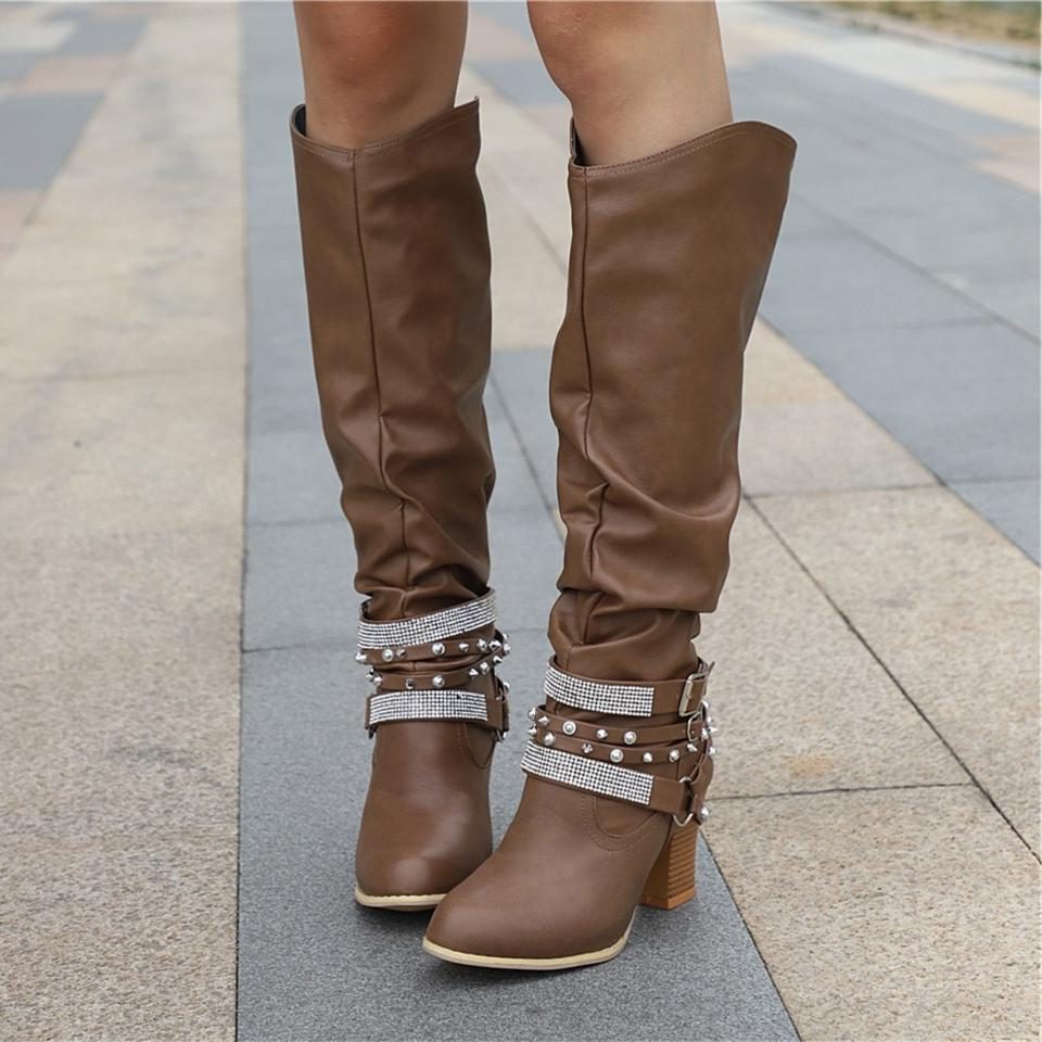 Kristie – Women's Wide Calf Boots with a Roomy Shaft