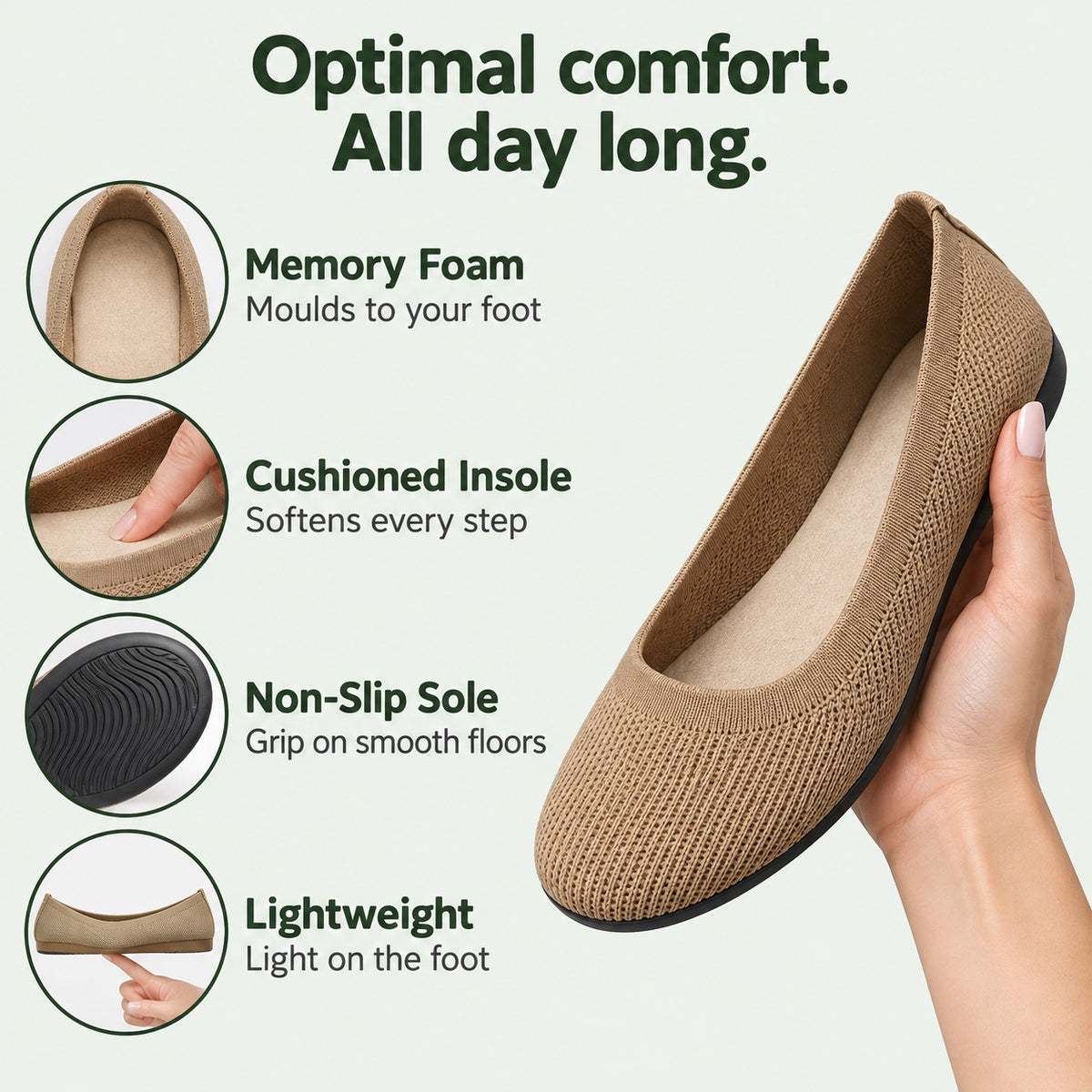 Shelby – Unisex Comfort Slippers, features