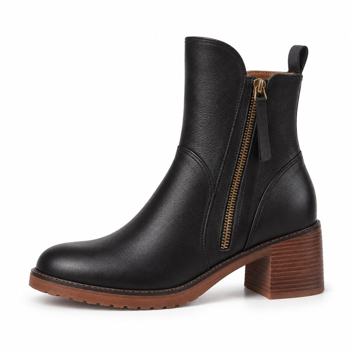 Shelia – Women's Comfort Boots in Black