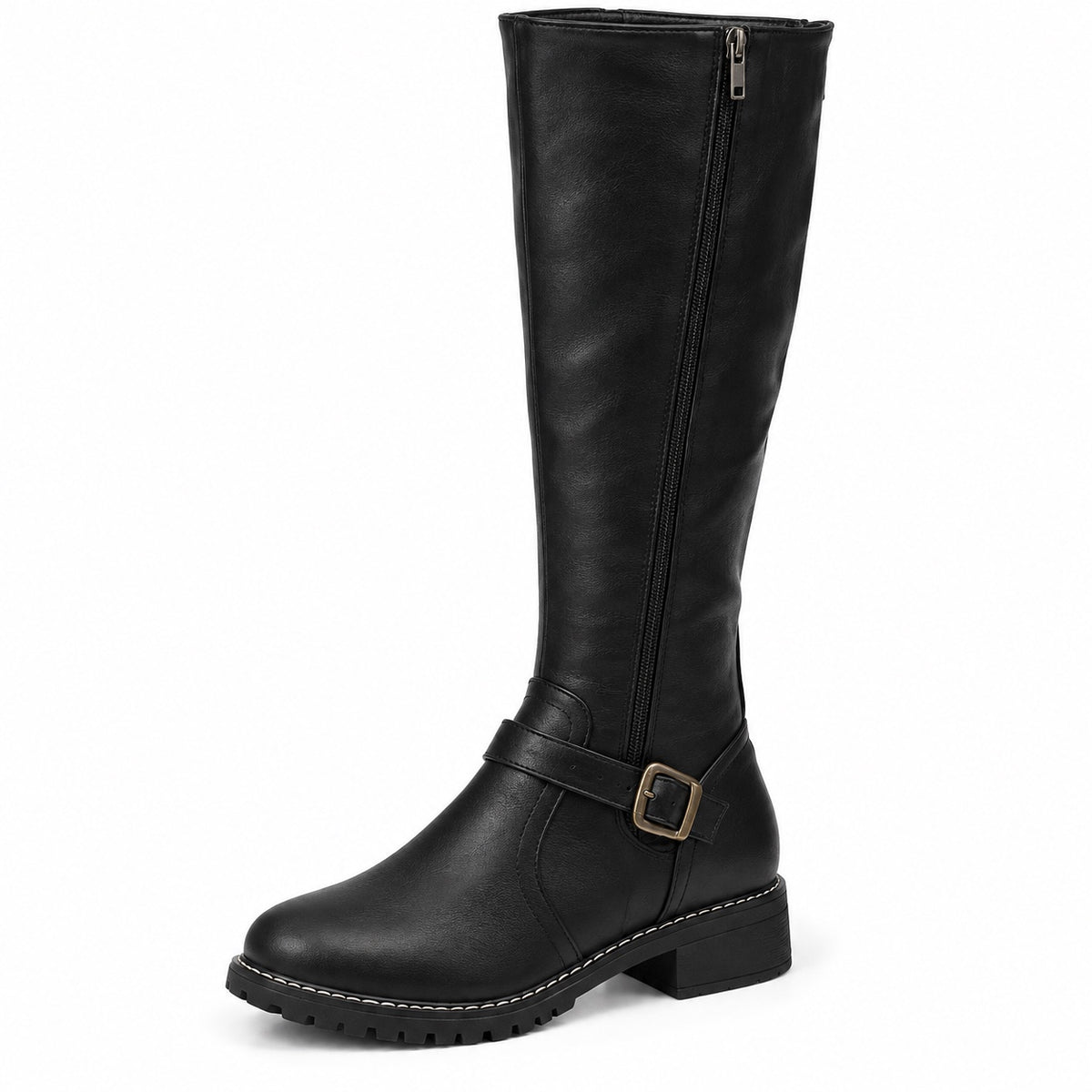 Shelly – Women's Wide Calf Boots in Black