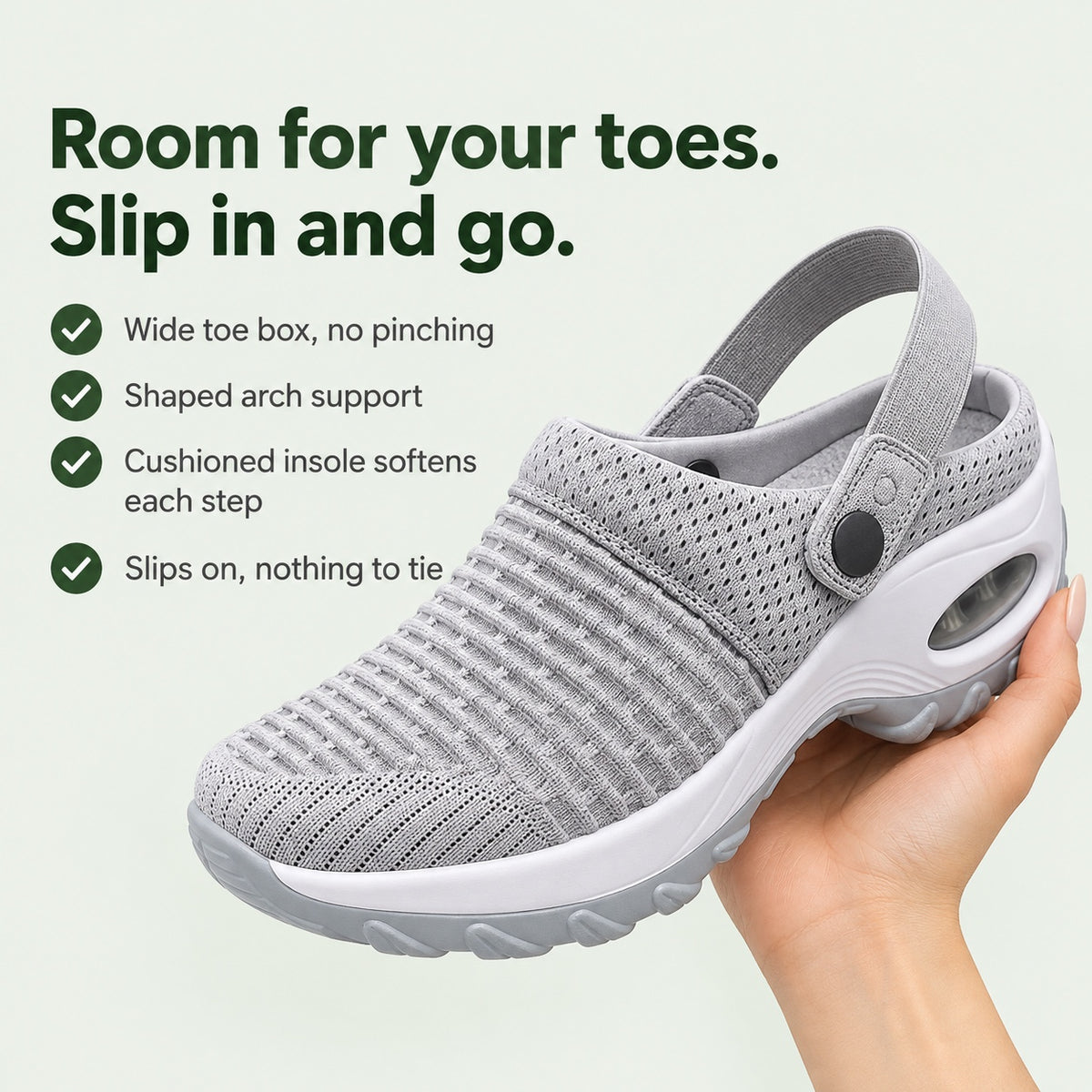 Sheri – Women's Arch Support Shoes, key benefits