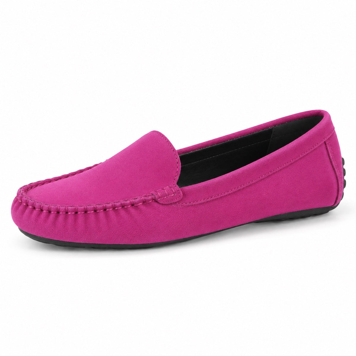 Sherry – Women's Arch Support Loafers in Rosy Red