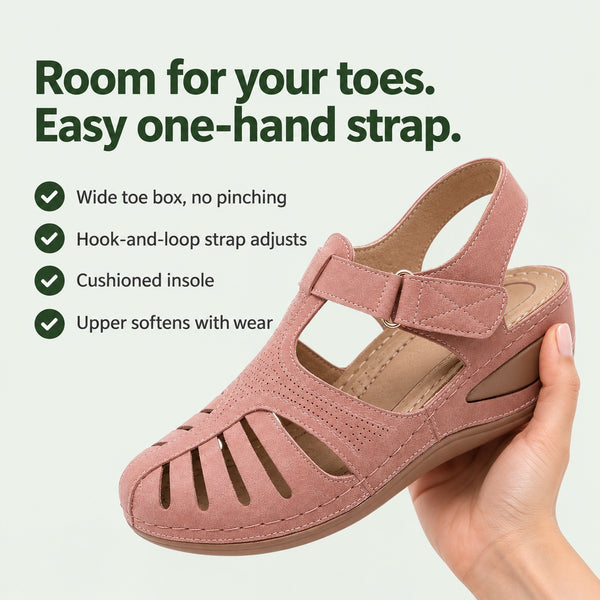 Sheryl – Women's Wide Toe Box Sandals, key benefits