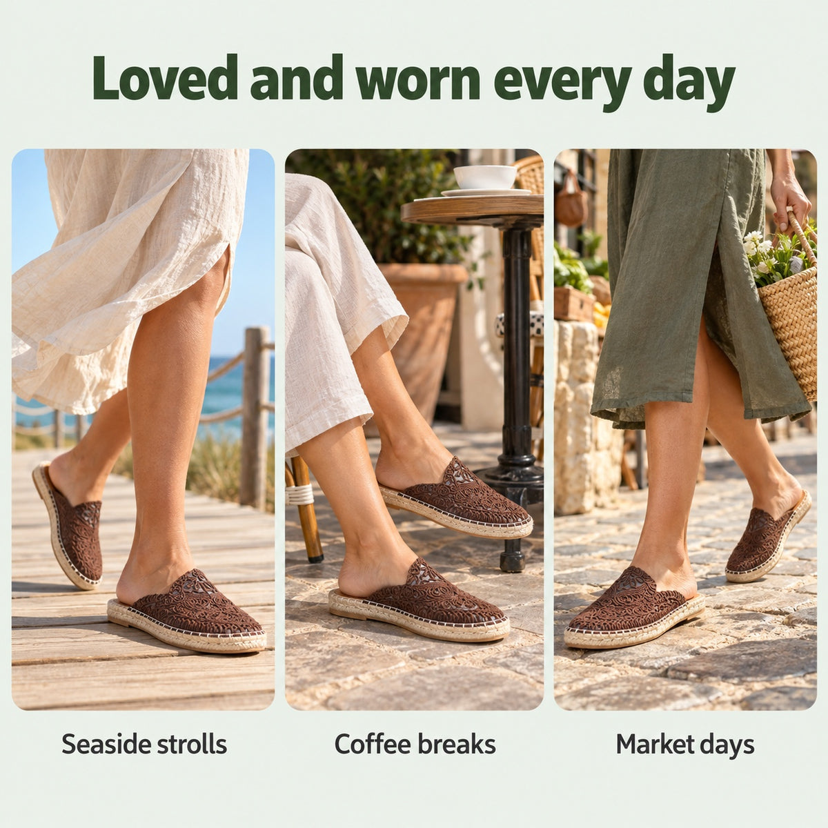 Sidney – Women's Slip-On Shoes, worn every day