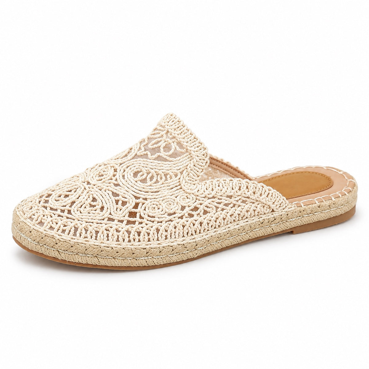 Sidney – Unisex Slip-On Shoes in Beige