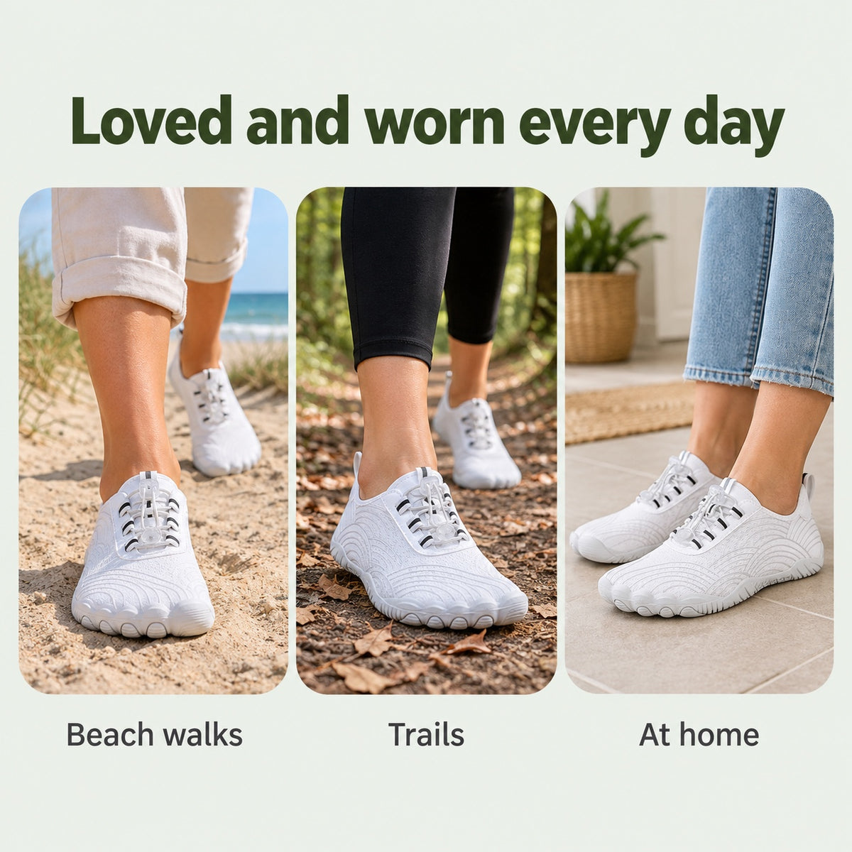 Simmons – Unisex Barefoot Shoes, worn every day