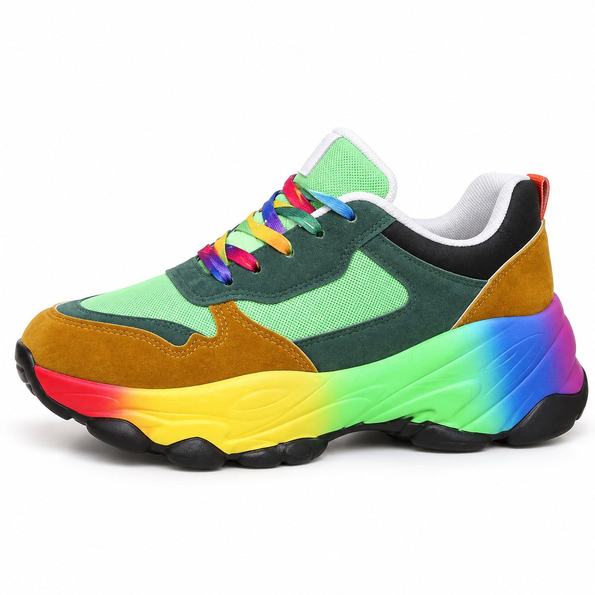 Sloan – Unisex Arch Support Sneakers in Green