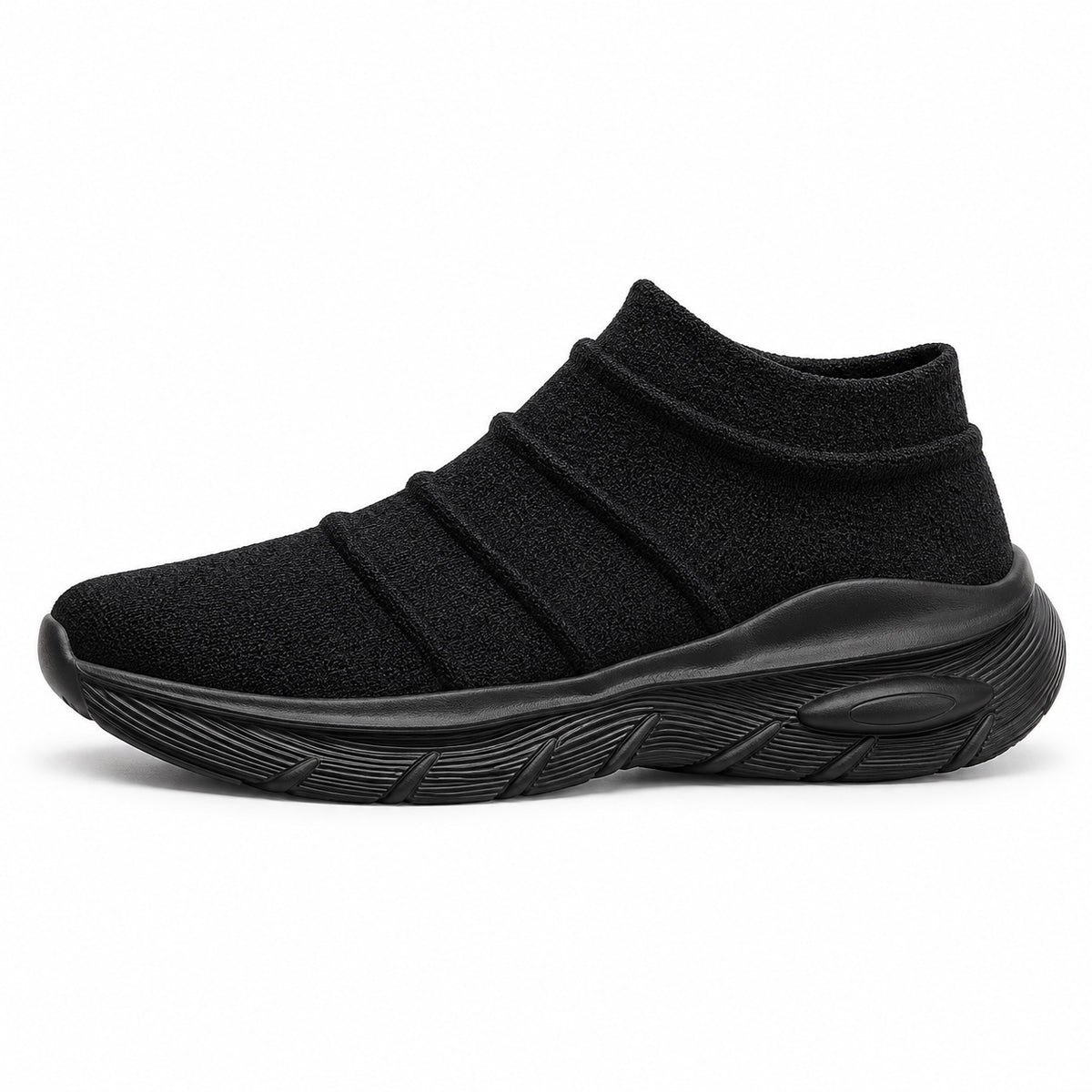 Snyder – Unisex Nursing Sneakers in All Black