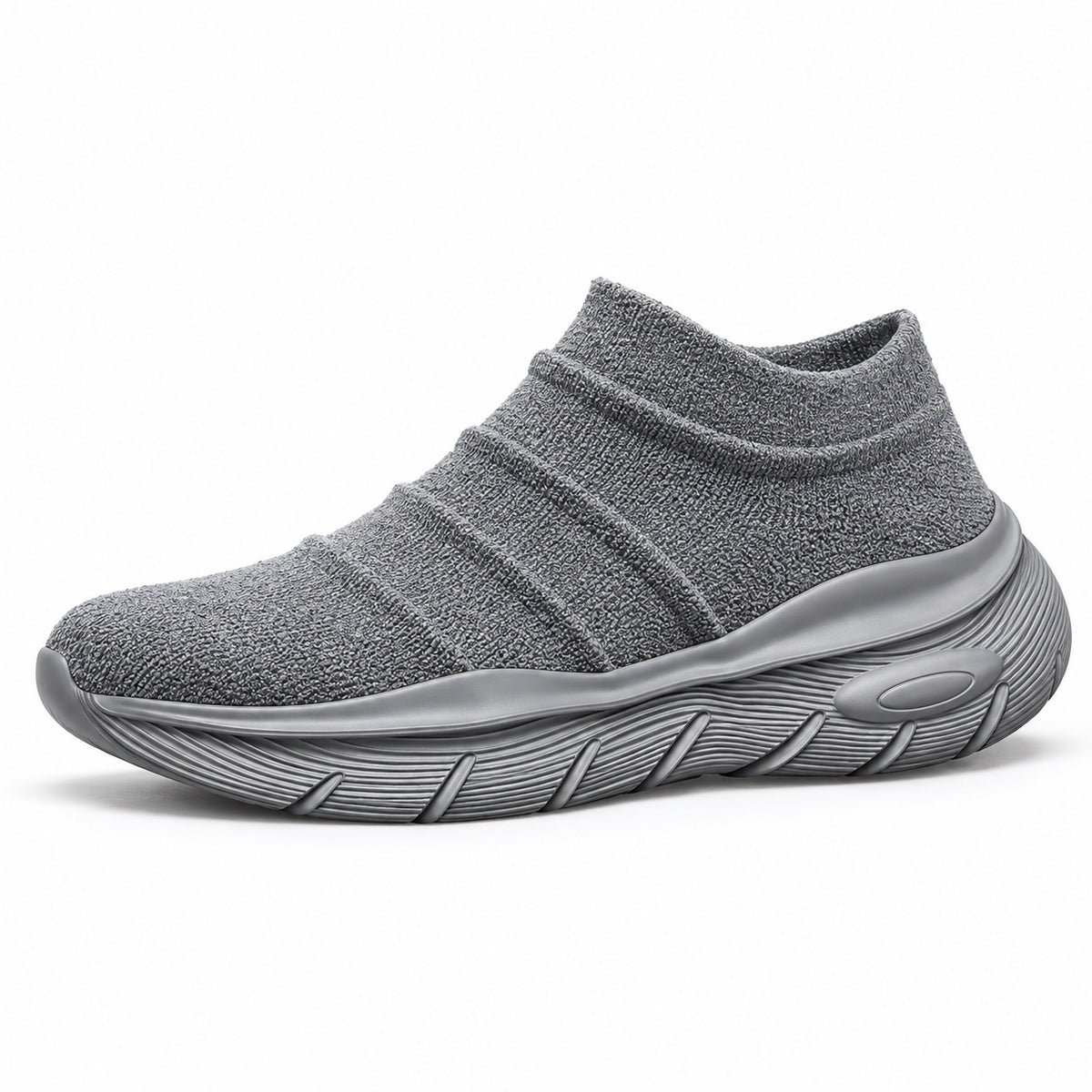 Snyder – Unisex Nursing Sneakers in Gray