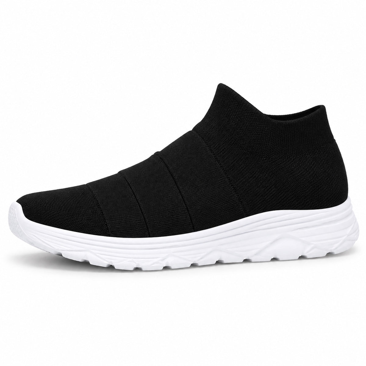 Snyder – Unisex Nursing Sneakers in Black White