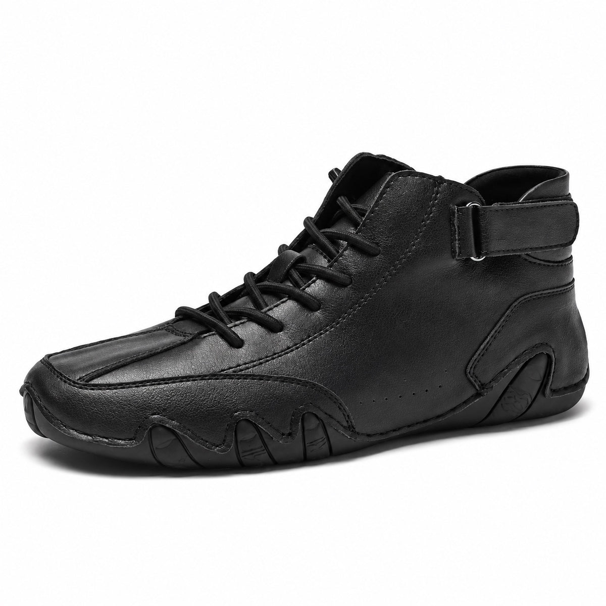 Steve – Men's Wide Toe Box Shoes in Black