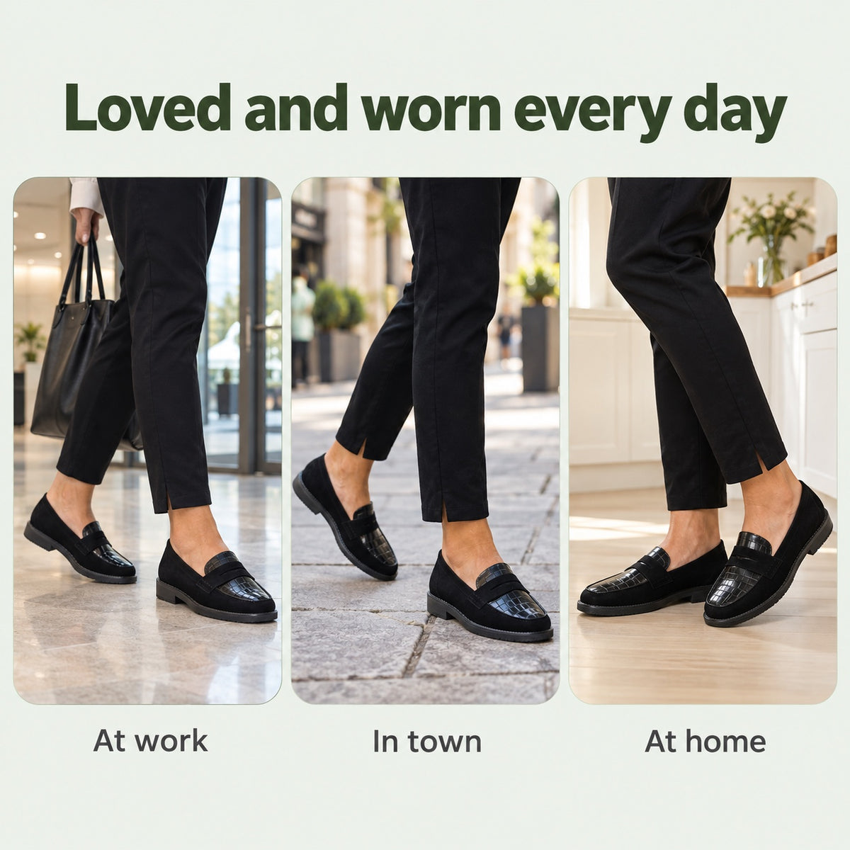 Sullivan – Unisex Orthopedic Loafers, worn every day