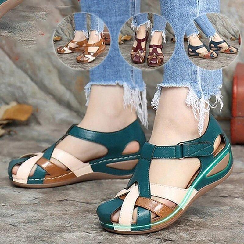 Hampton – Unisex Wide Toe Box Sandals with an Adjustable Fit