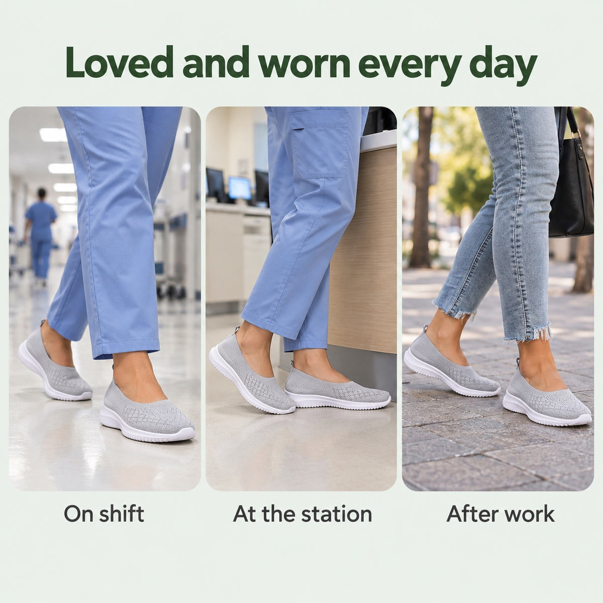 Tammy – Women's Nursing Sneakers, worn every day