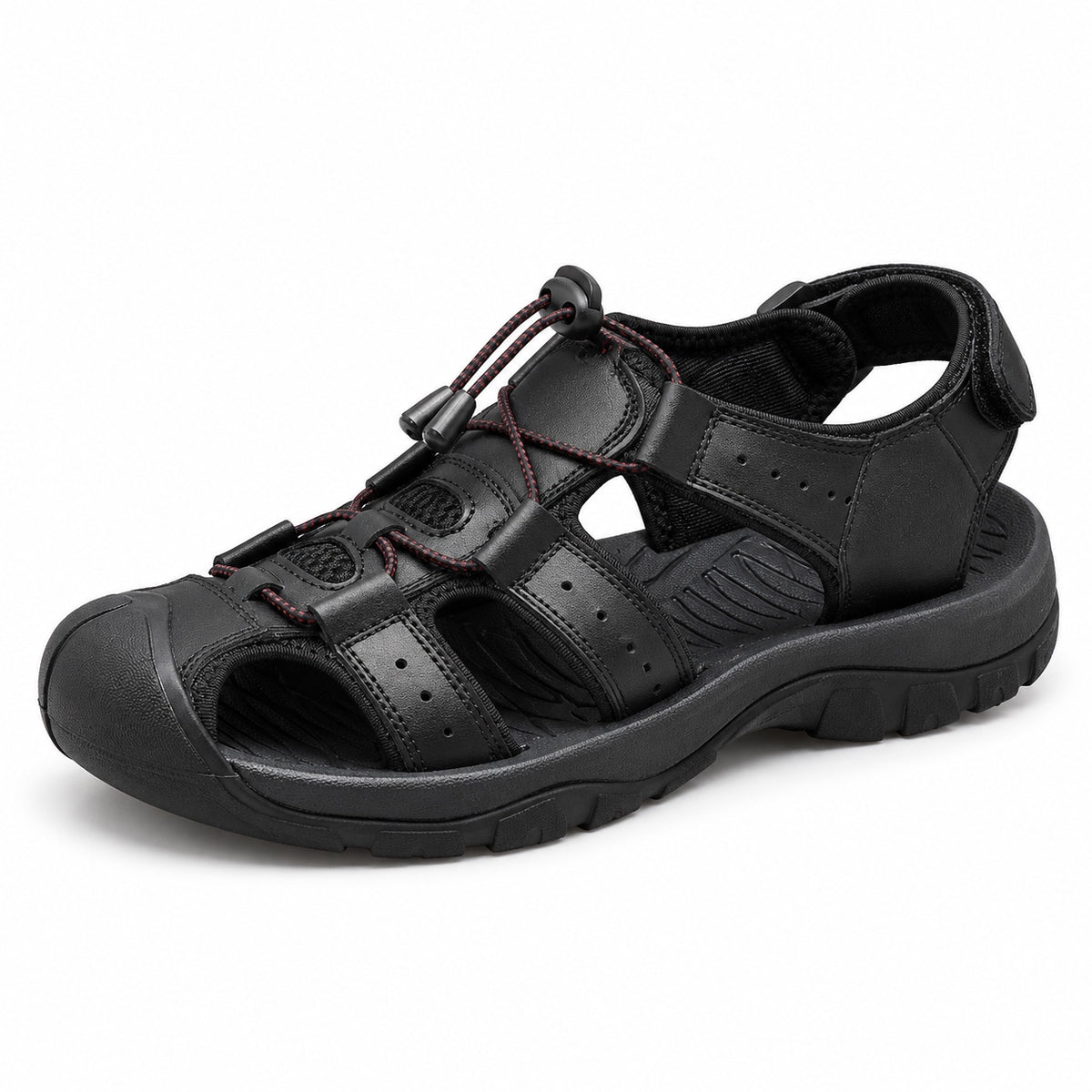 Terrence – Men's Comfortable Sandals in Black