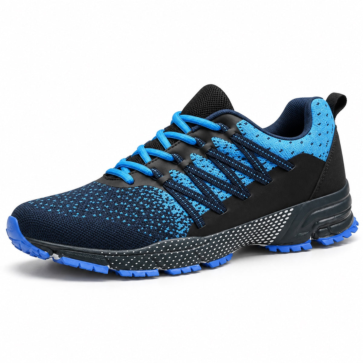 Theodore – Men's Arch Support Sneakers in Blue