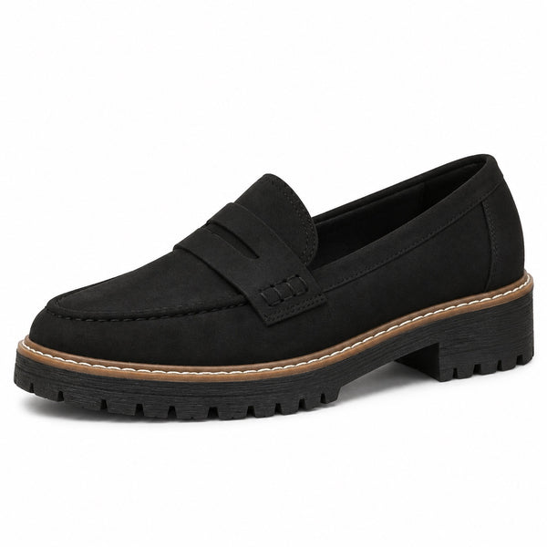 Tucker – Unisex Orthopedic Loafers in Black