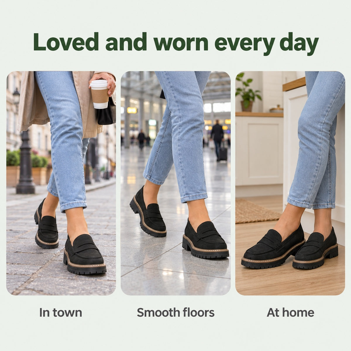 Velma – Women's Slip-On Loafers, worn every day