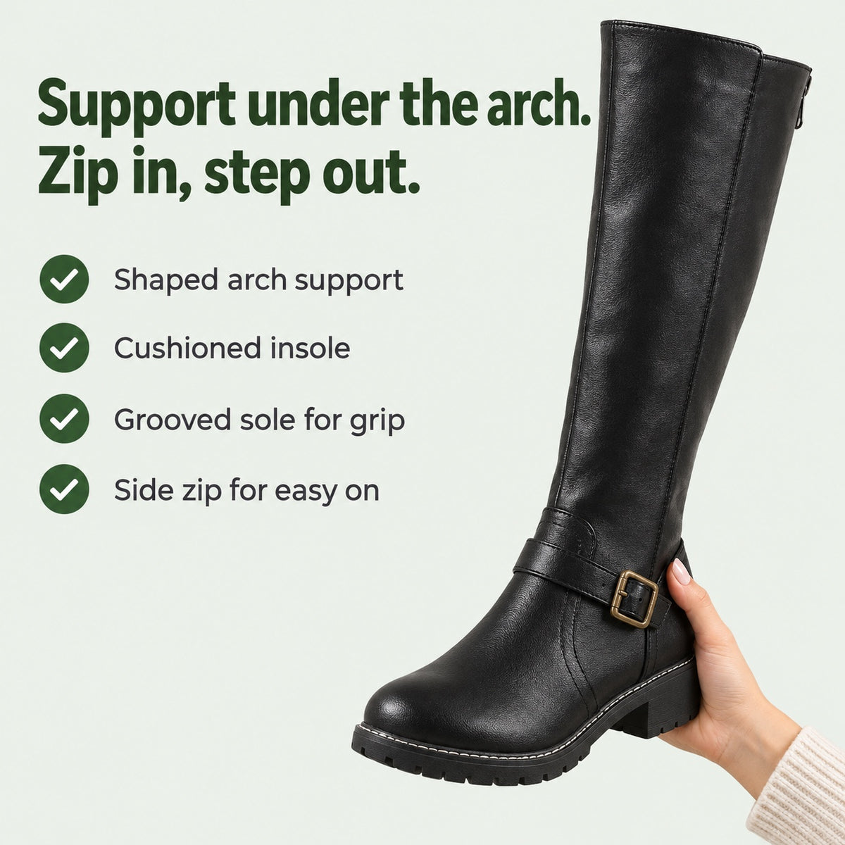 Vera – Women's Comfort Boots, key benefits