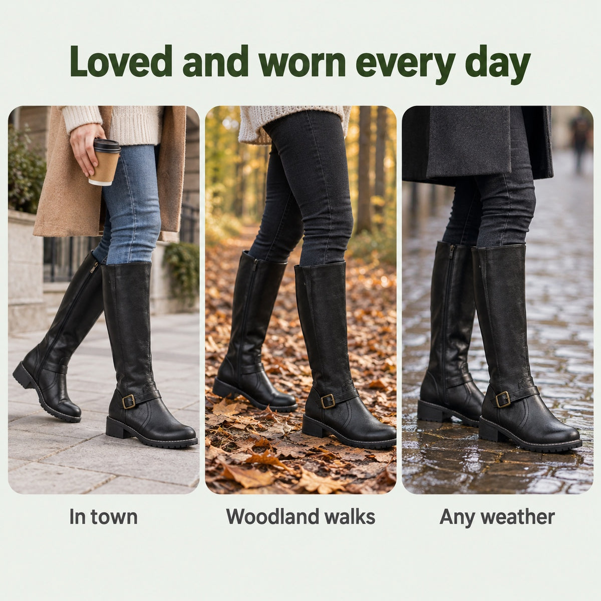 Vera – Women's Comfort Boots, worn every day