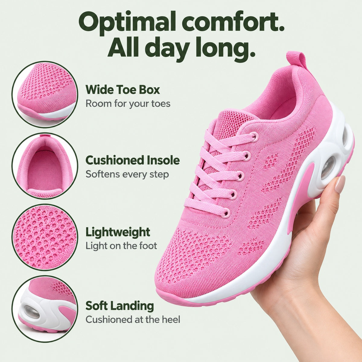 Vivian – Women's Orthopedic Shoes, features