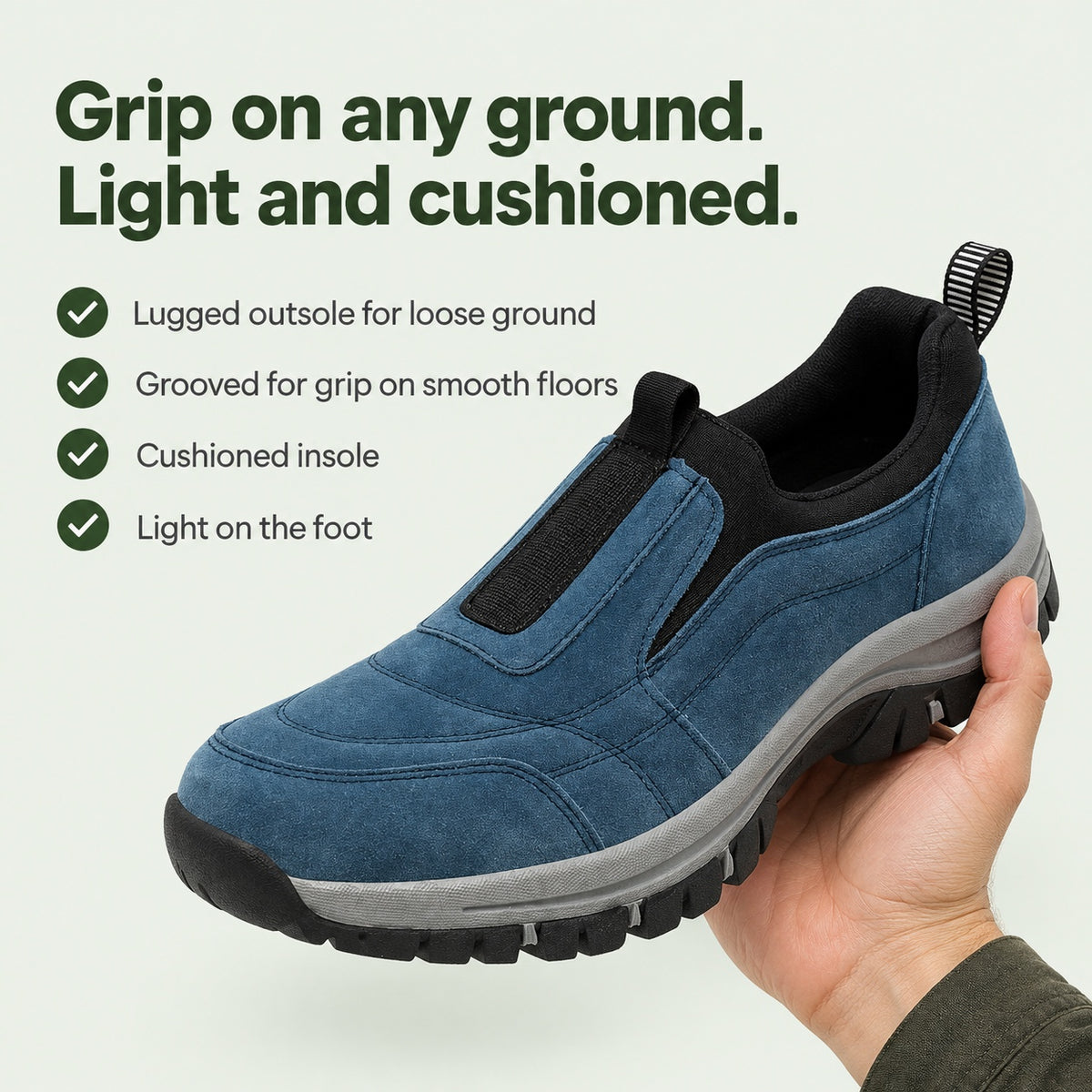 Wade – Men's Orthopedic Shoes, key benefits