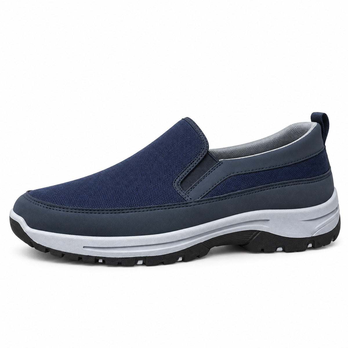 Wallace – Men's Orthopedic Shoes in Blue