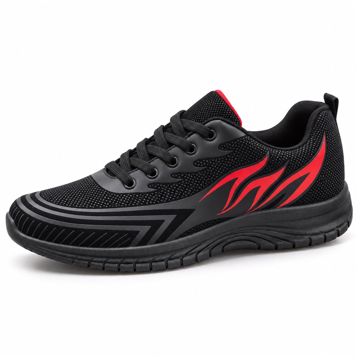 Warner – Unisex Non-Slip Shoes in Red 2