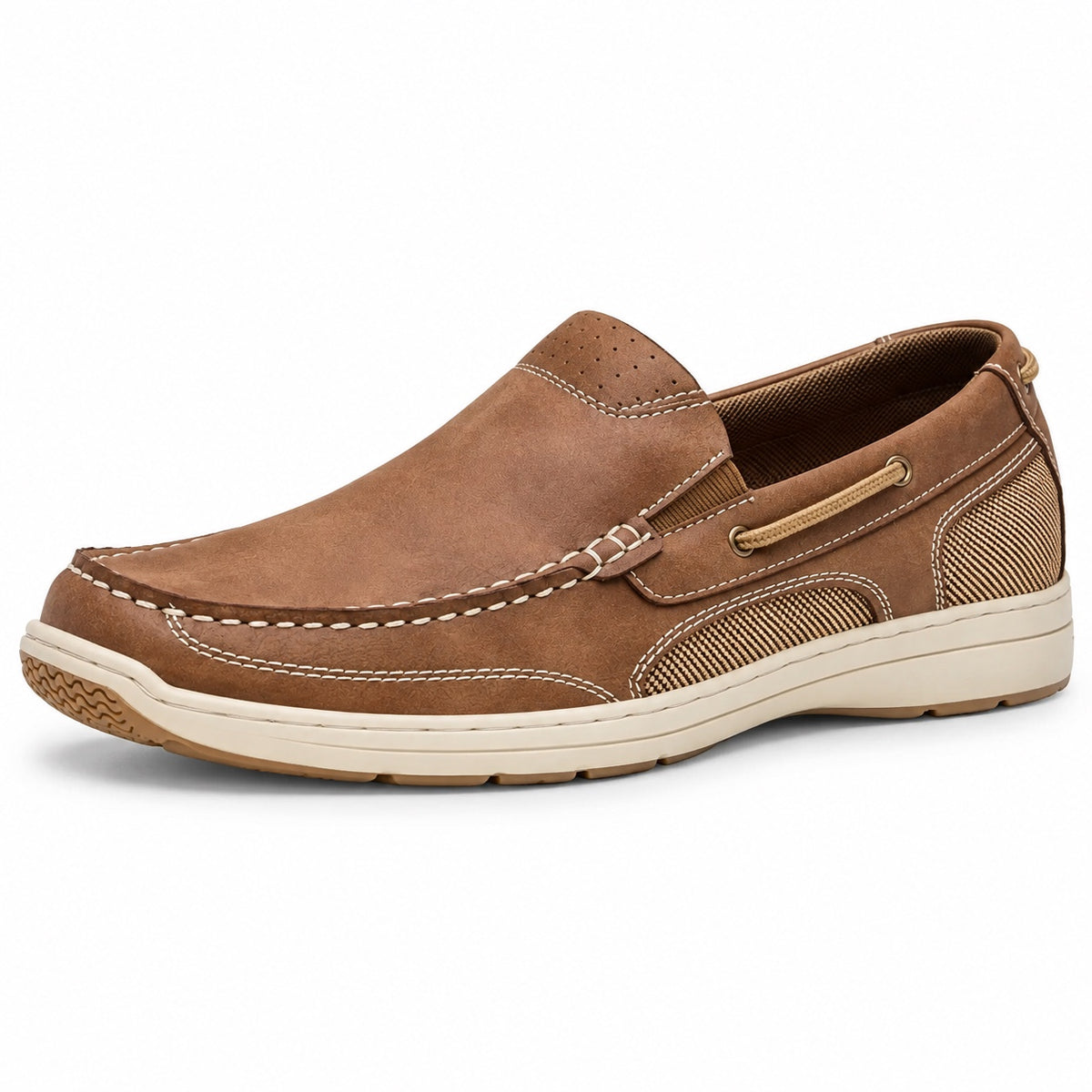 Wayne – Men's Non-Slip Loafers in Brown