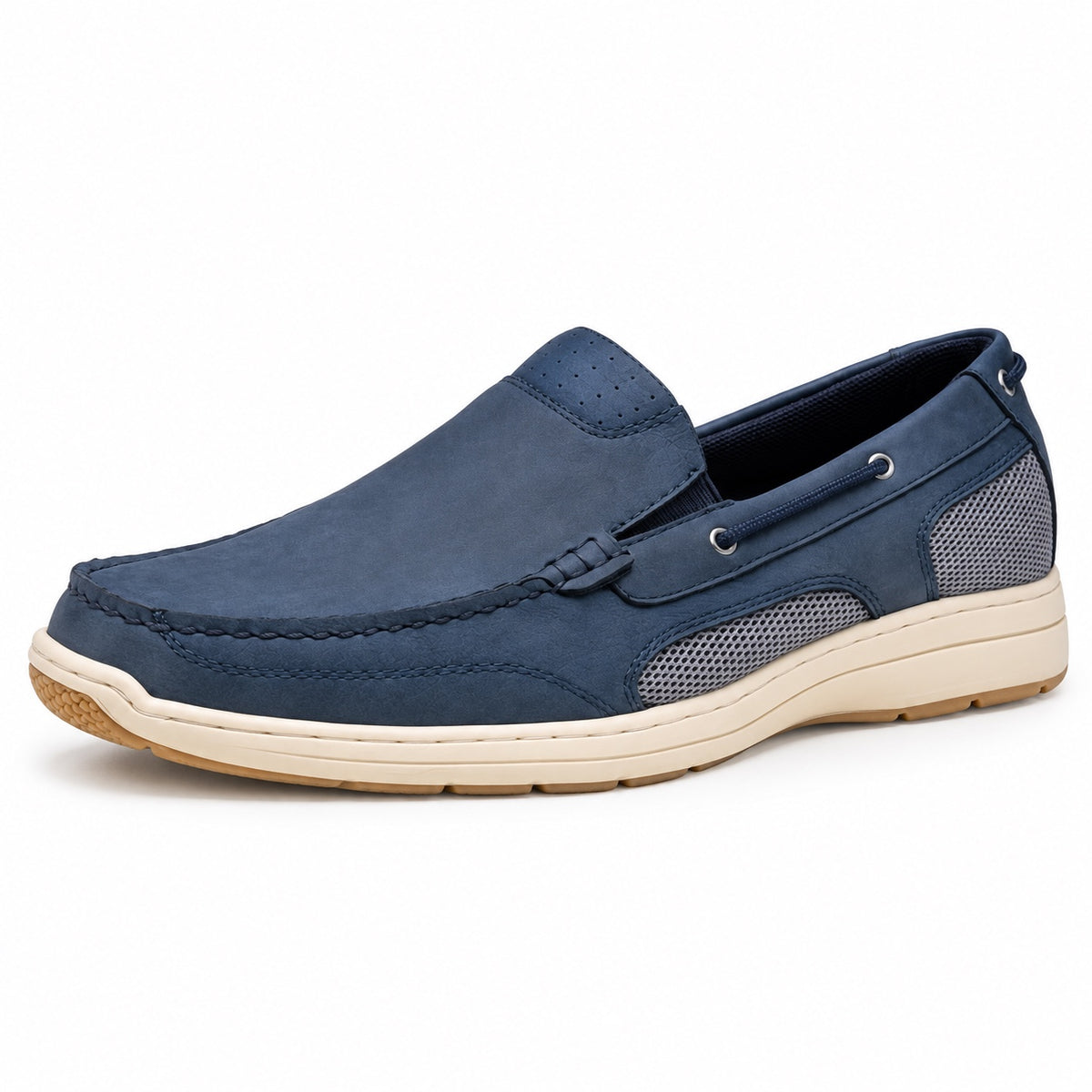 Wayne – Men's Non-Slip Loafers in Navy