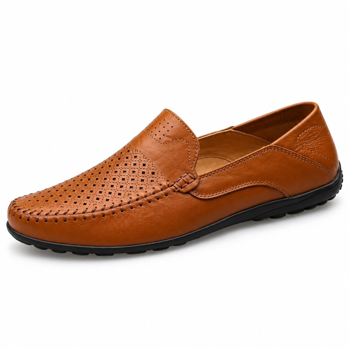 Weber – Unisex Barefoot Loafers in Brown