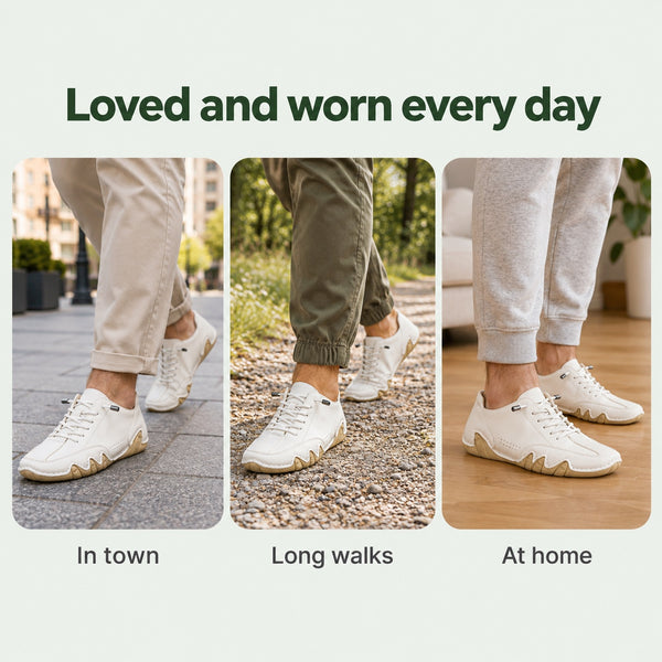 Wendell – Men's Barefoot Shoes, worn every day
