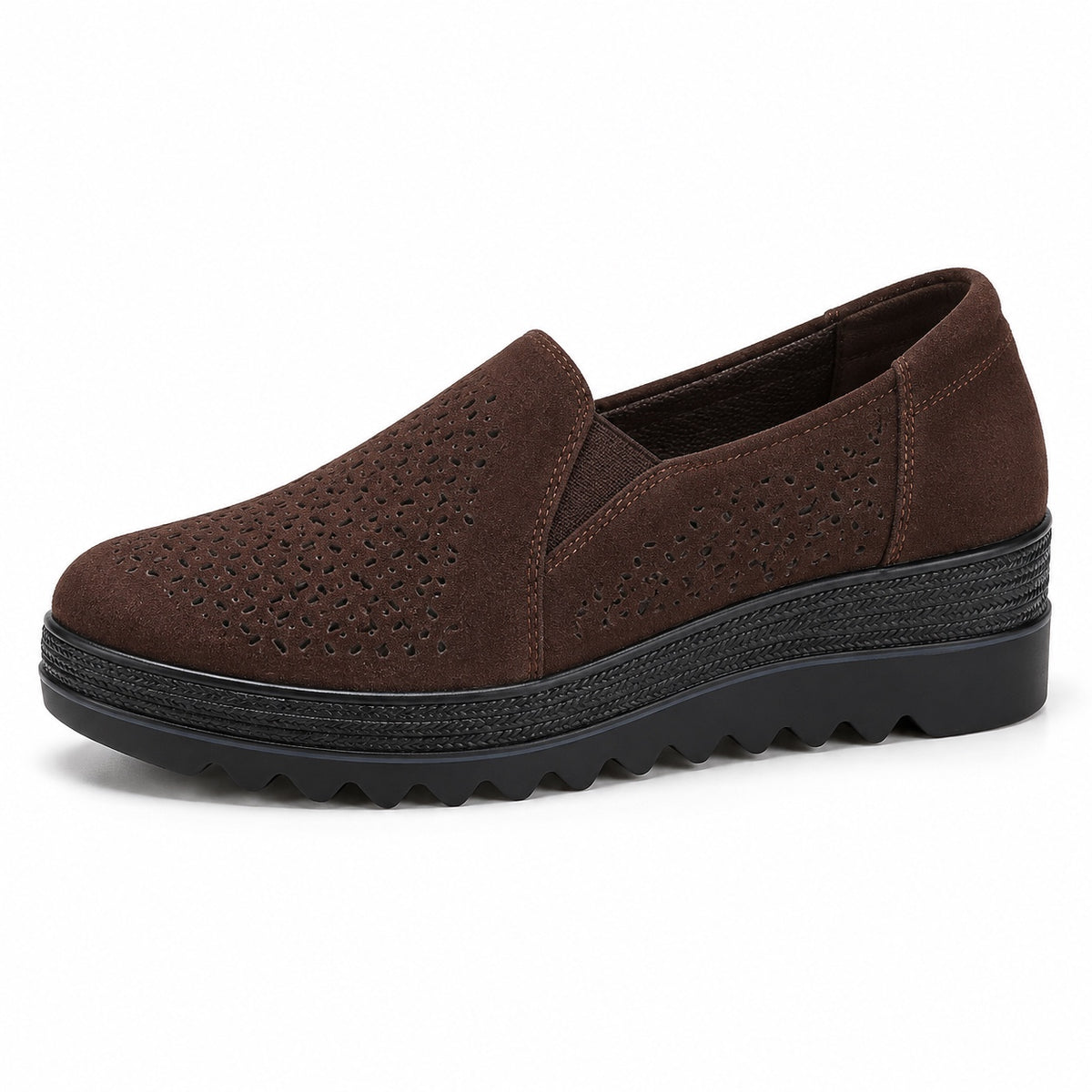 Wilma – Women's Nursing Loafers in Coffee