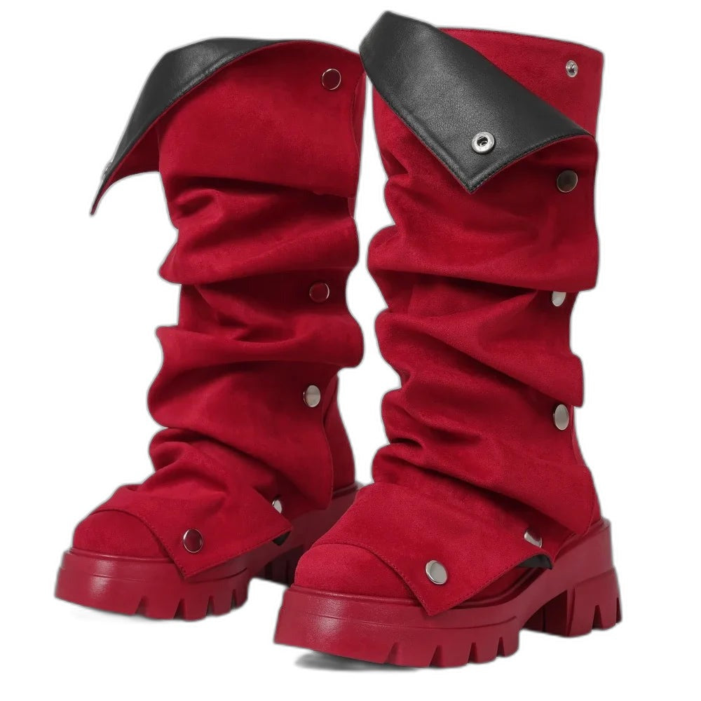 Meredith – Women's Wide Calf Boots with a Roomy Shaft
