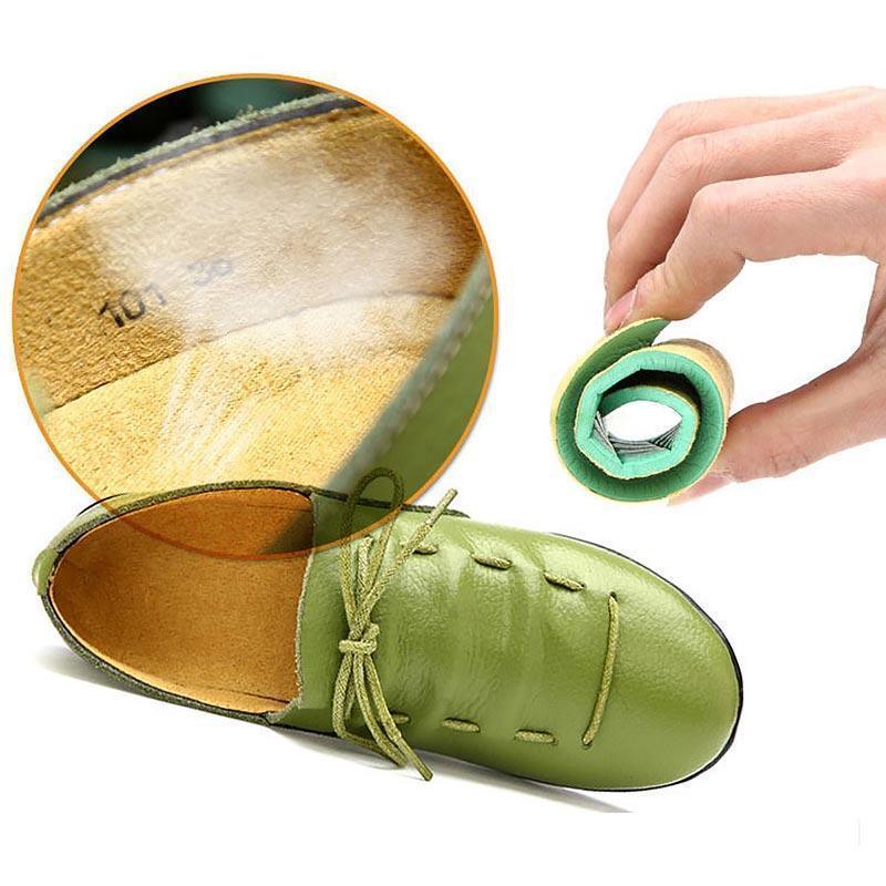 Women's Leather Slip On Loafers Wide Fit
