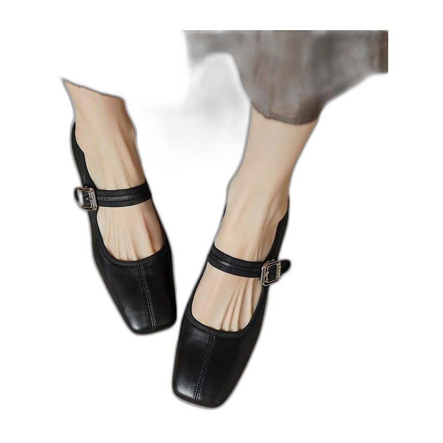 Peggy – Women's Arch Support Flats with a Deep Heel Cup