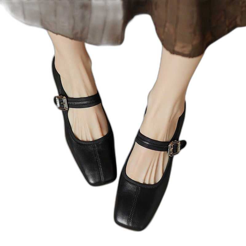 Peggy – Women's Arch Support Flats with a Deep Heel Cup