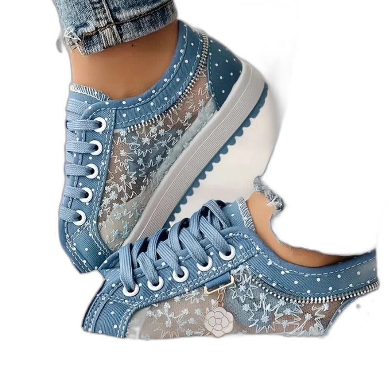 Violet – Women's Arch Support Sneakers with a Deep Heel Cup