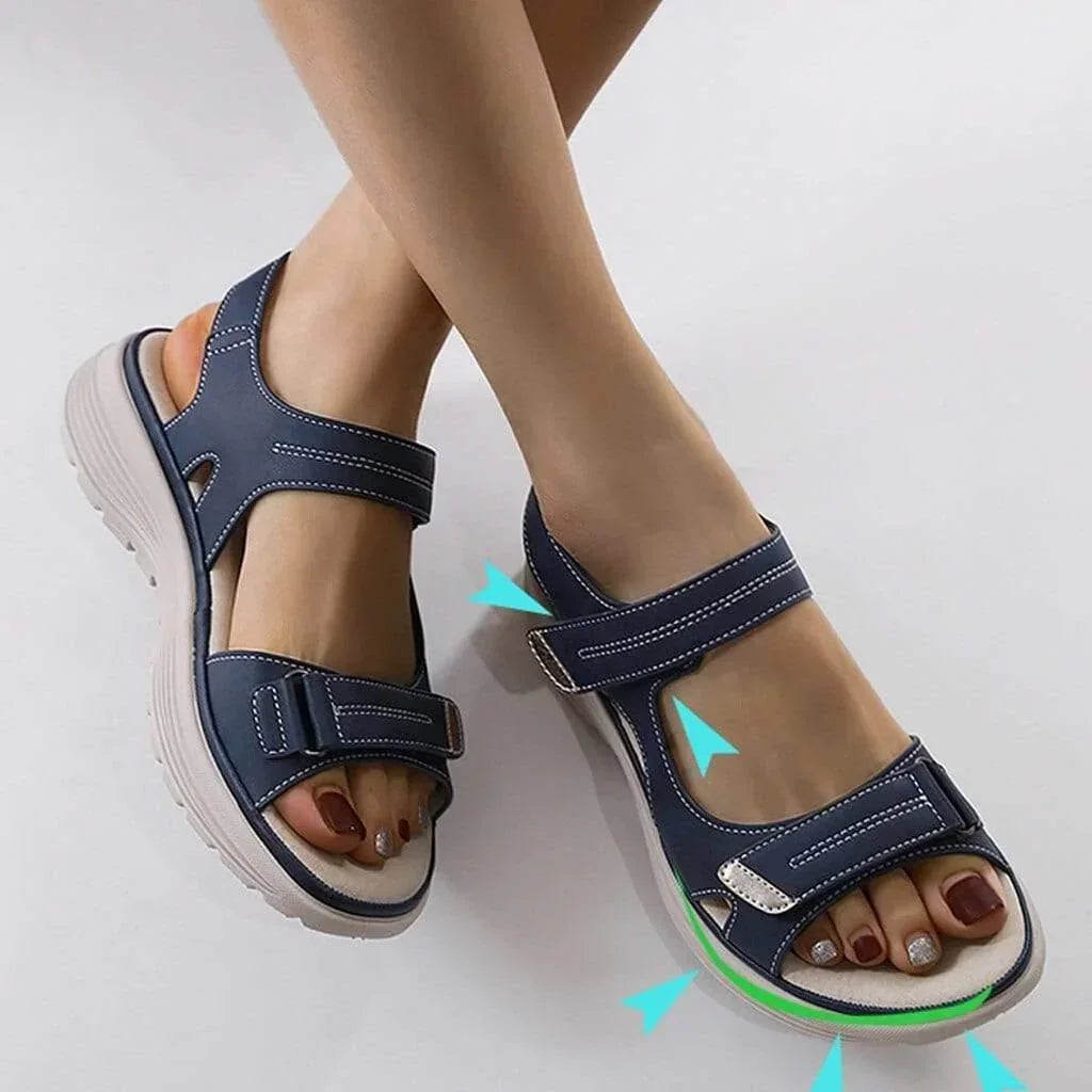 Orthopedic Sport Sandals — Wide Toe Box, Arch Support