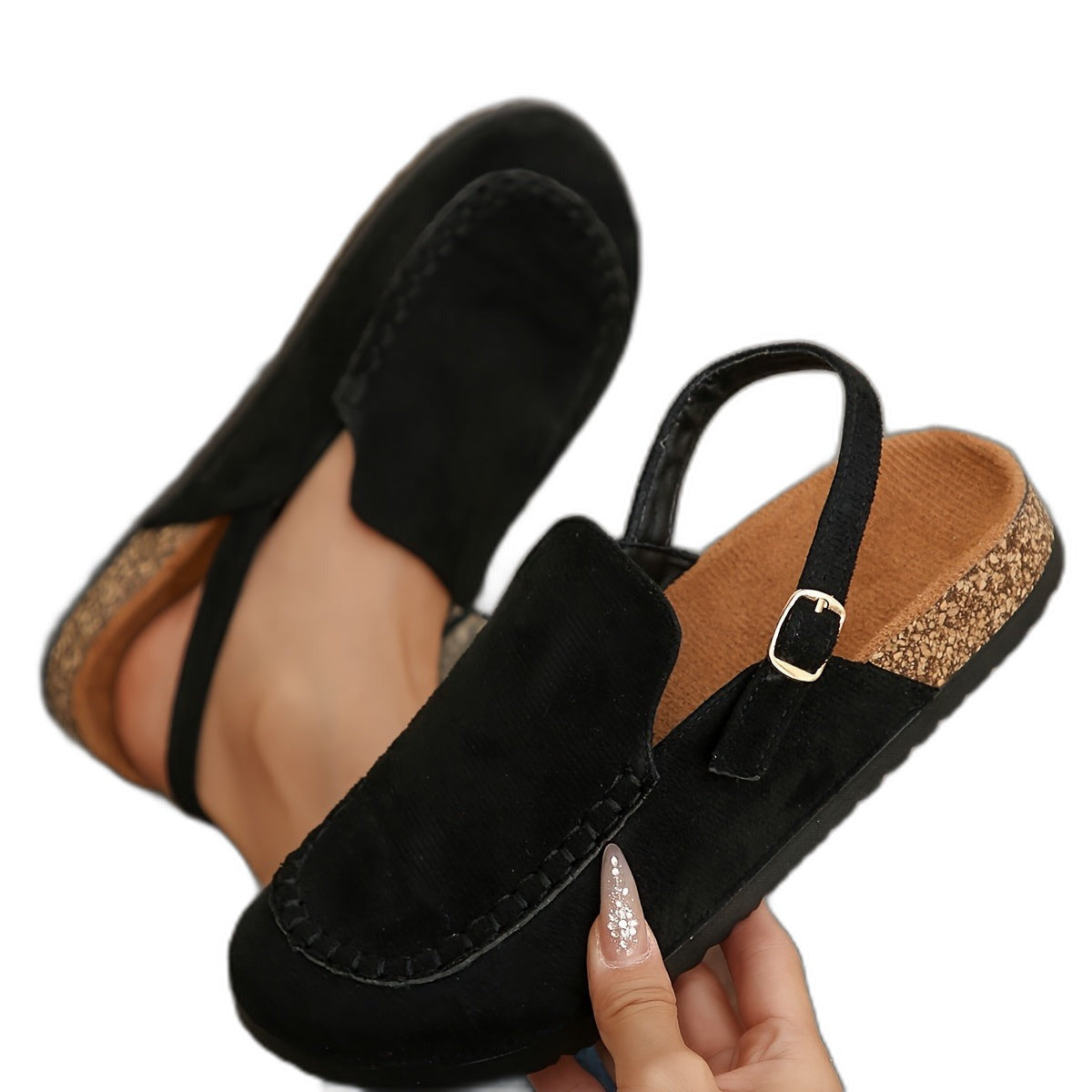 Johanna – Women's Slip-On Loafers with a Stretch Upper