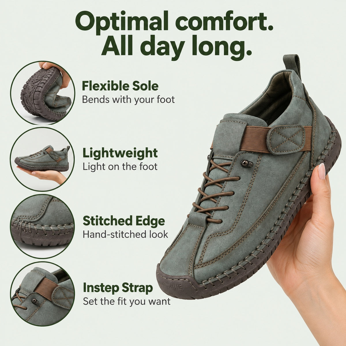 Zimmerman – Women's Orthopedic Sneakers, features